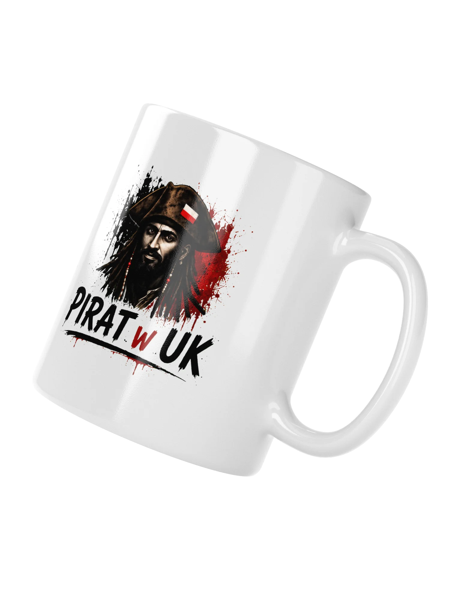 Pirat w UK — Kubek Biały product image (4)
