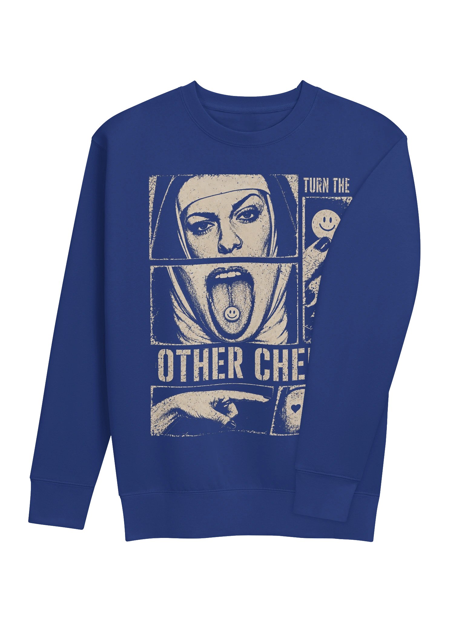 Turn the other cheek premium sweatshirt product image (52)