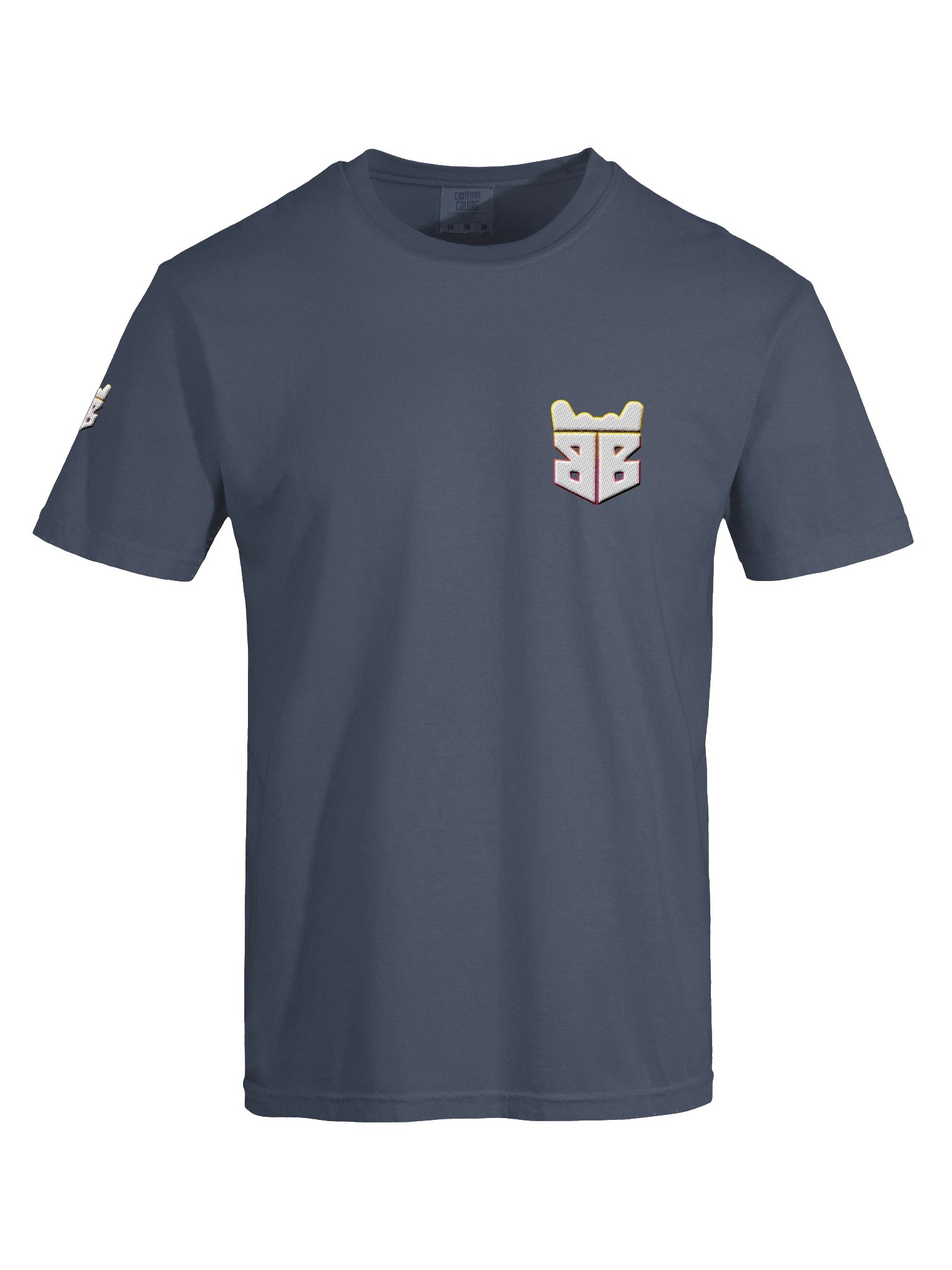 White BB Crest Comfort Tee product image (90)
