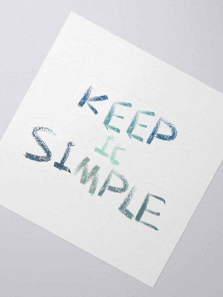 Simplify Your Style Stickers product image (4)