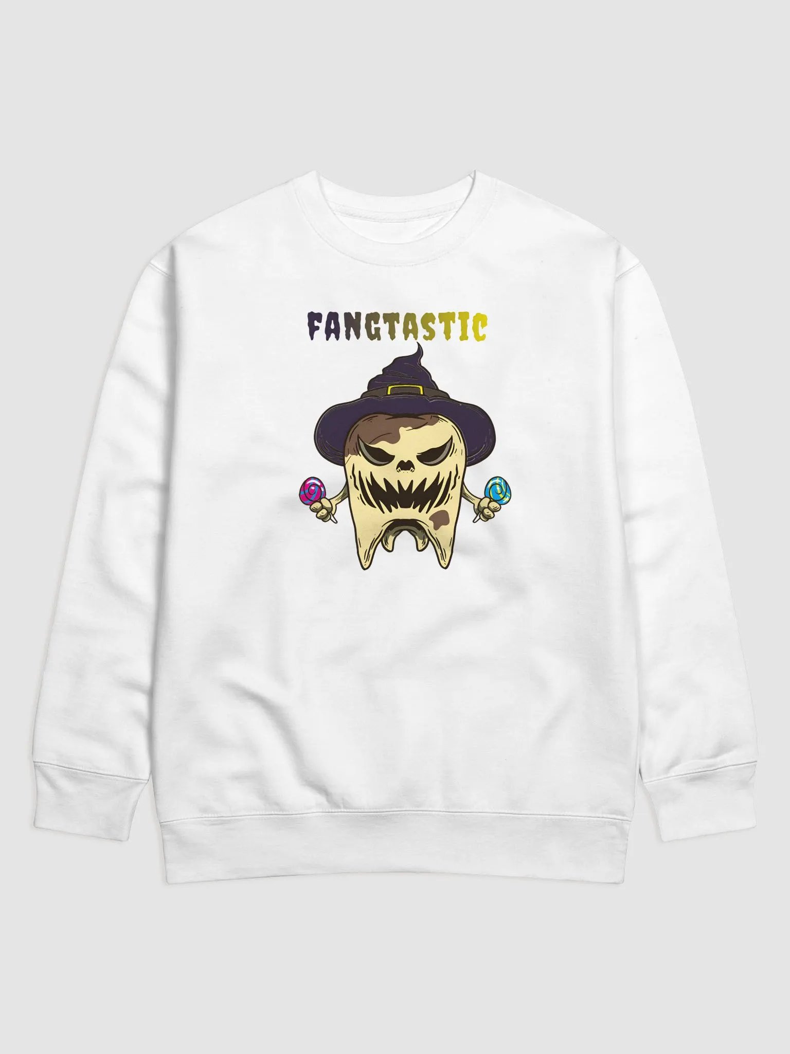 Fangtastic Witchy Skull Sweatshirt product image (2)
