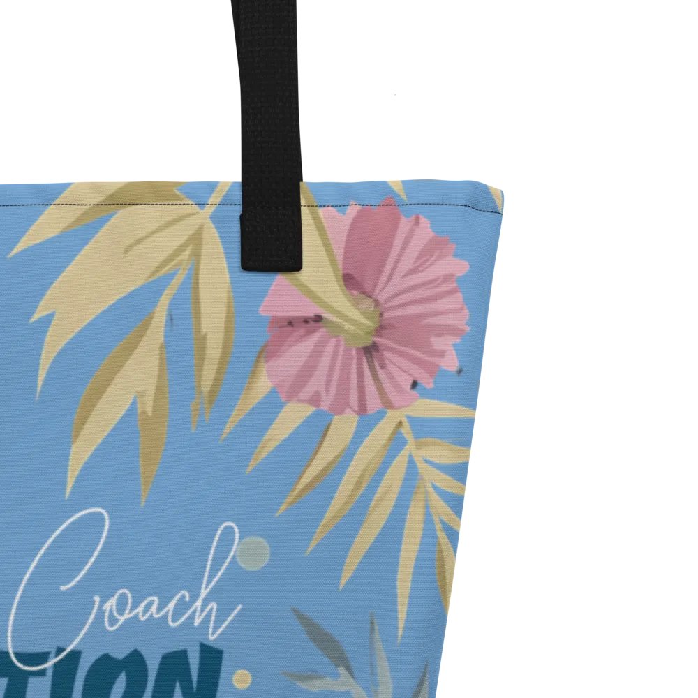 Gymnastics Coach on Vacation Light Blue product image (3)