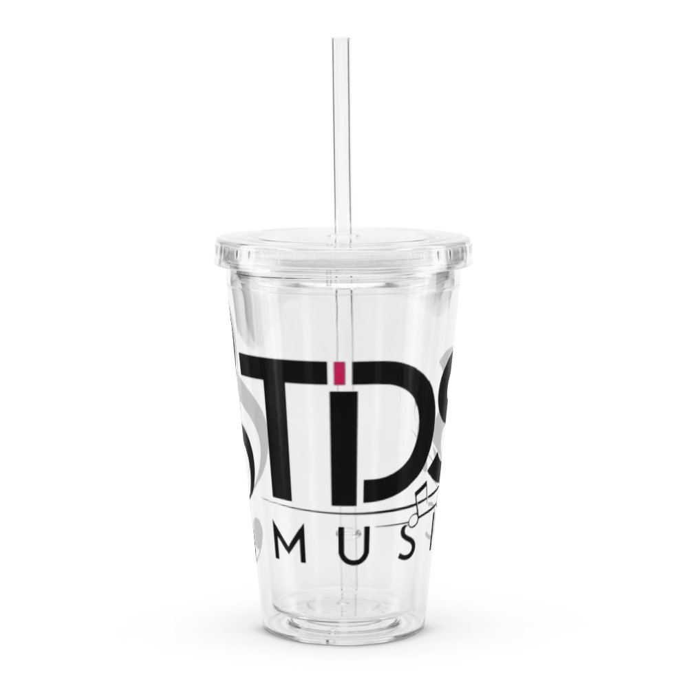 TDS Music 16oz Double Wall Insulated Tumbler - Clear, Music Themed Design product image (3)