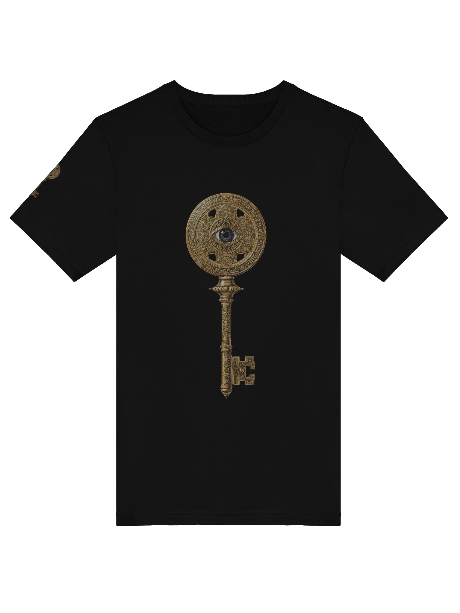 The Gatekeeper’s Key Classic T-Shirt – Front & Right Shoulder Print | Bella+Canvas 3001 product image (5)