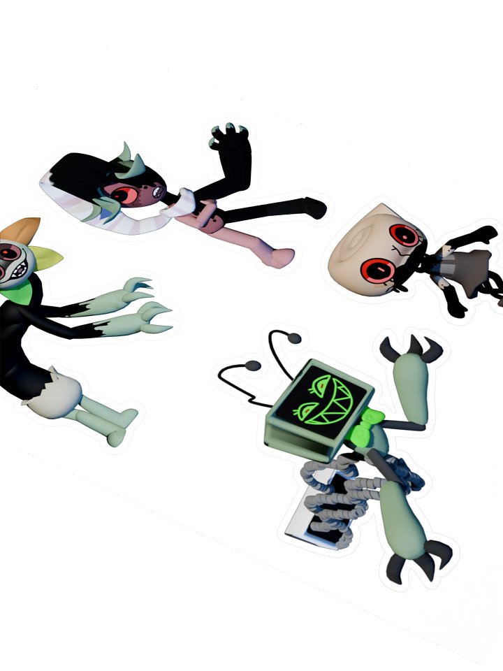 Common Toons Sticker Sheet | Azmarlo