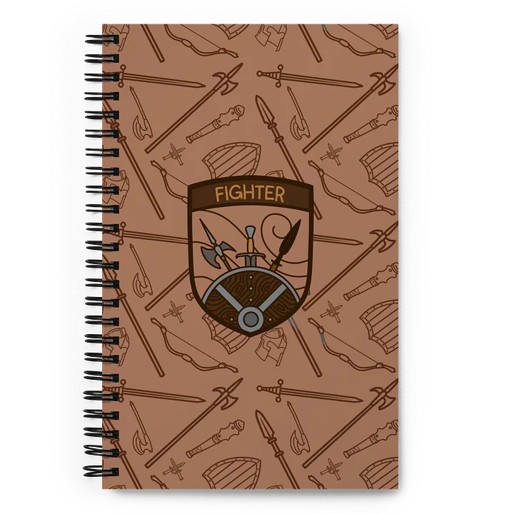 Fighter Sprial Bound Notebook product image (1)