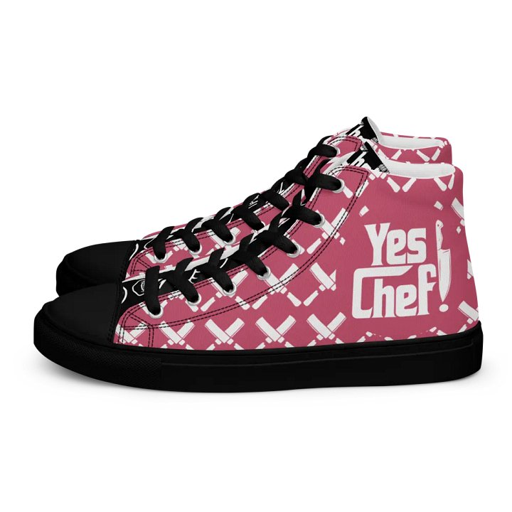 Yes Chef High Top Pink Berry/Black Female product image (1)