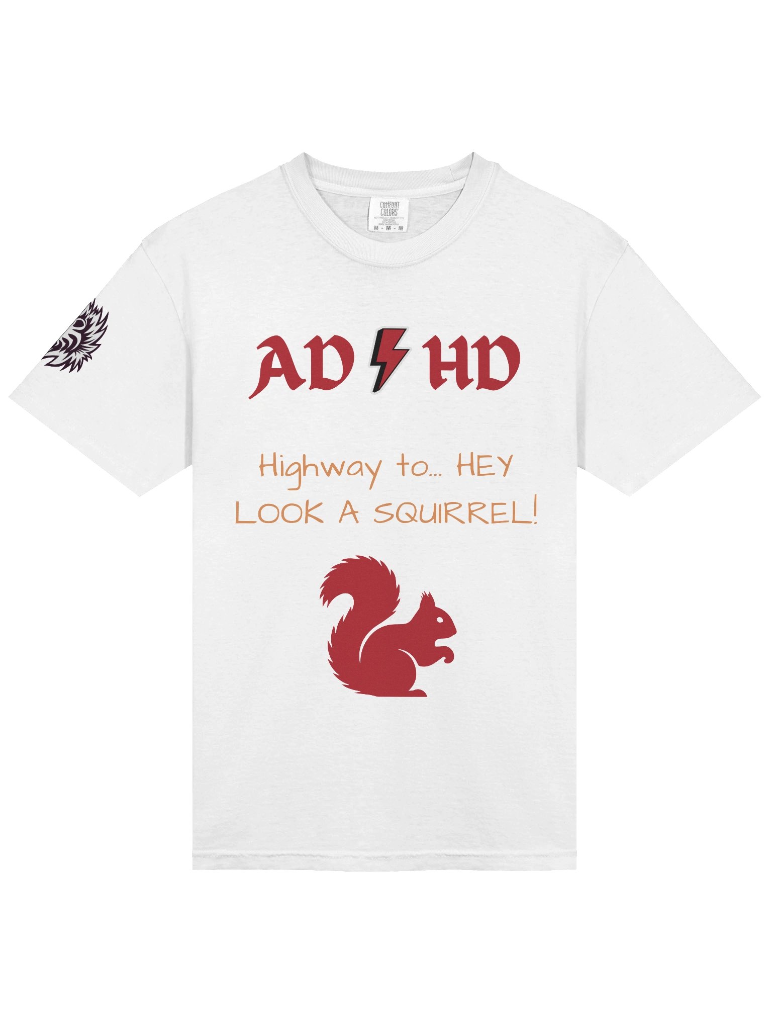 AD HD Squirrel Distraction T-Shirt product image (17)