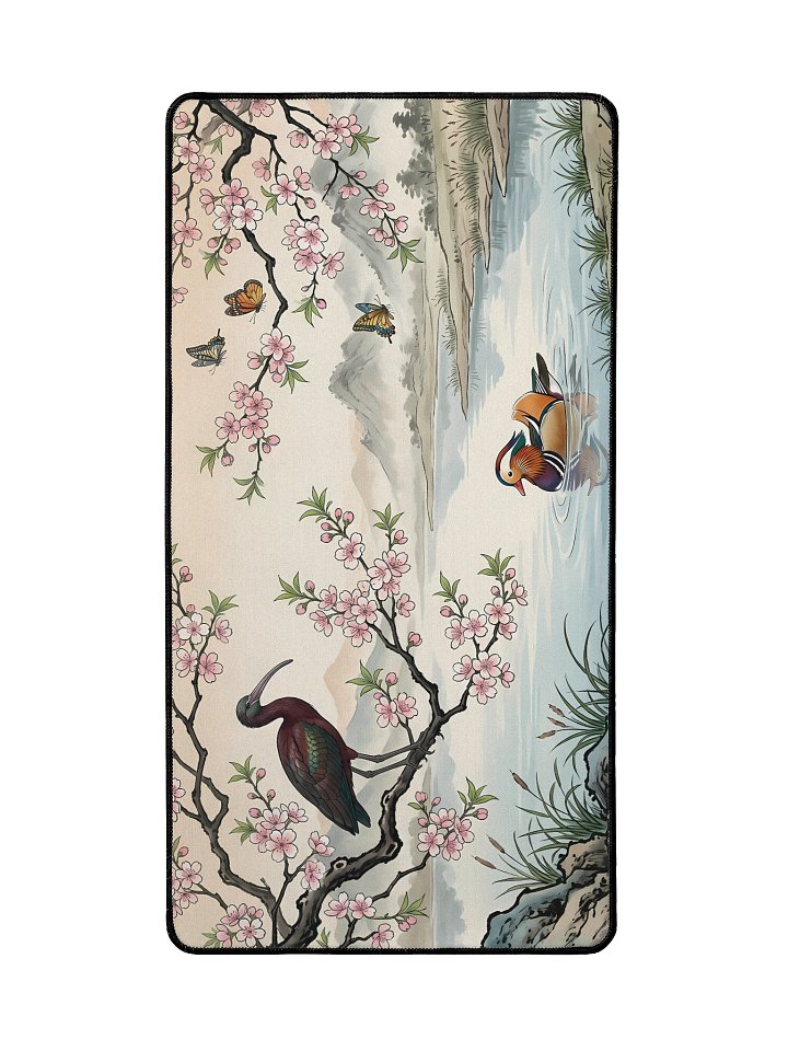 Japanese River View - Desk Mat product image (2)