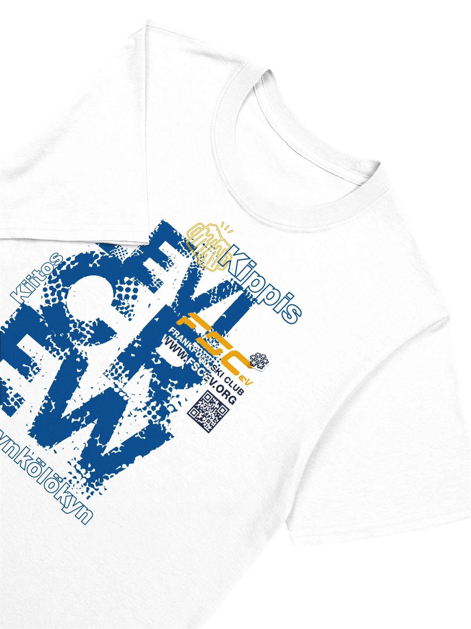 Finland / Levi Crew white (front only print) product image (2)