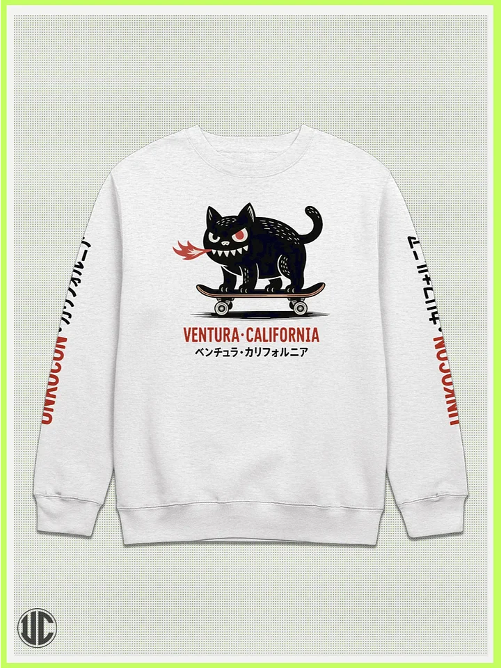 UnkoCon – Ventura CA Skater Crew Neck Sweatshirt product image (1)