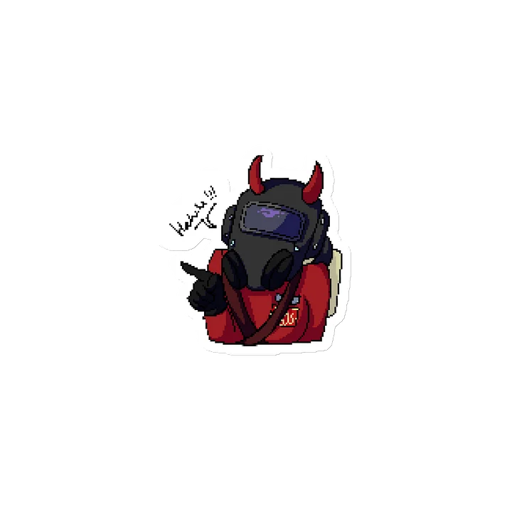Lethal Red Laughing | Die-Cut Magnets by Allcolor product image (1)