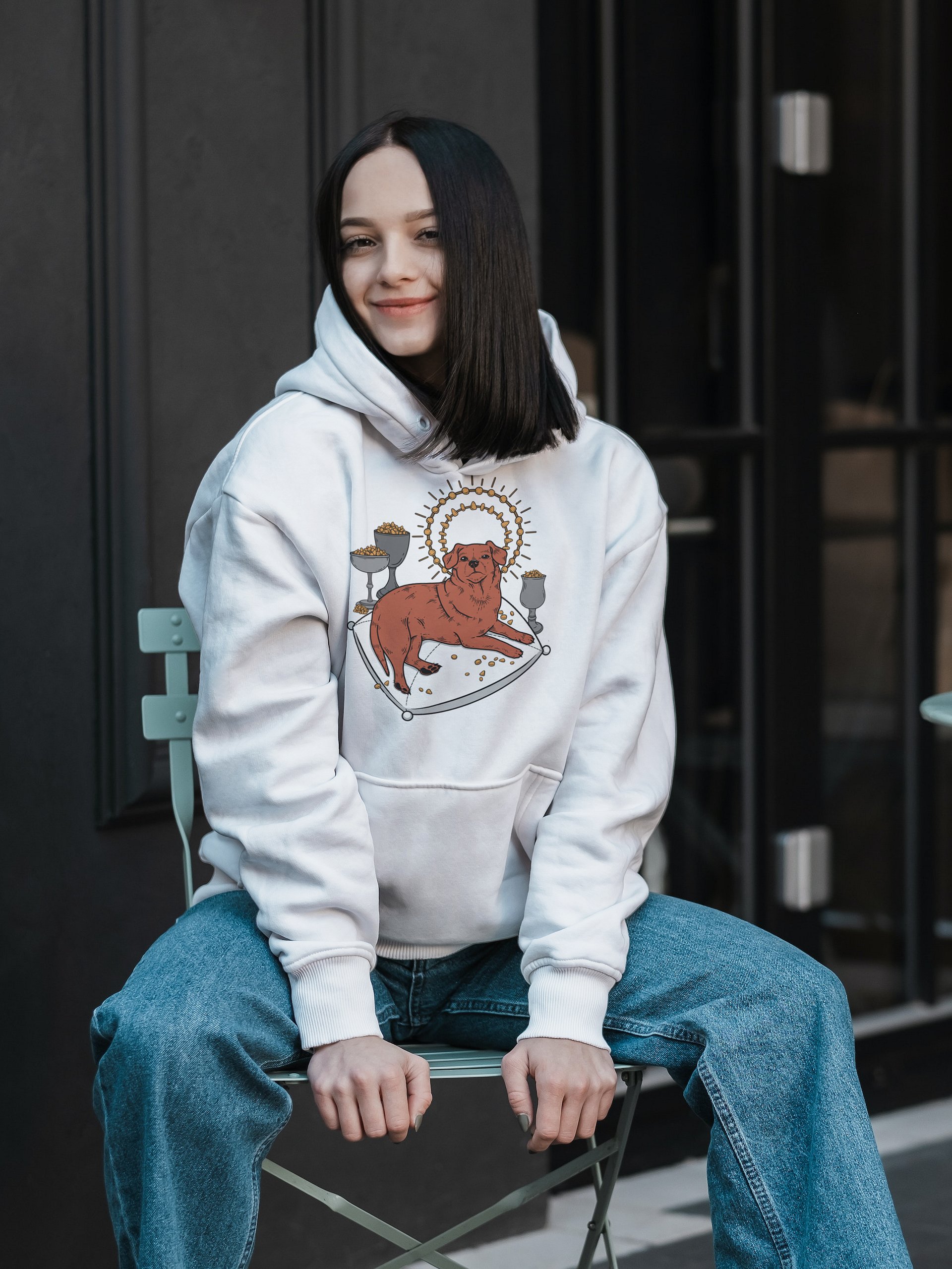 Simple Queen of Kibble Hoodie product image (1)