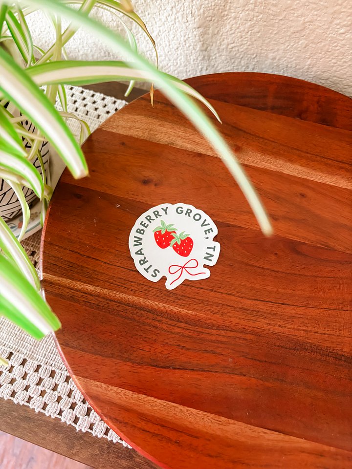 Strawberry Grove, TN Sticker product image (1)