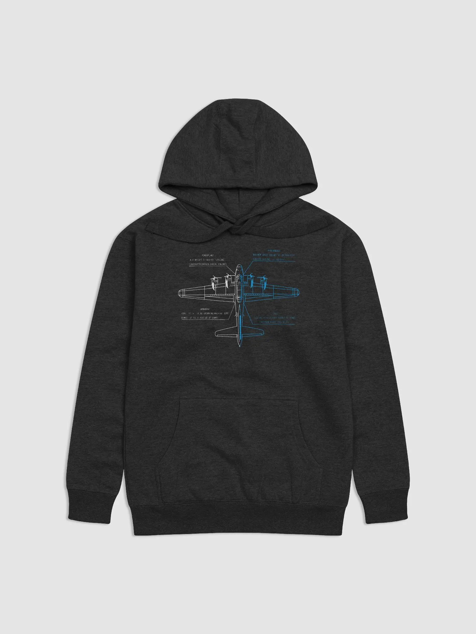 B-17F (White and blue print) product image (1)