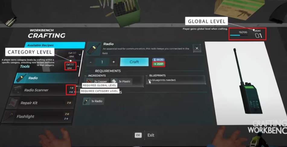 FIVEM Advanced Crafting [ QB / ESX / QBOX ] ( 3D interface and powerful in-game editor ) product image (1)