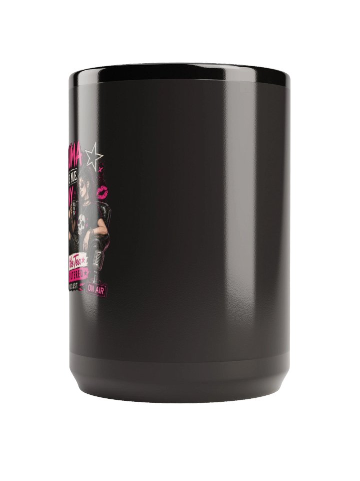 Trauma Made Me Funny Black Mug product image (2)