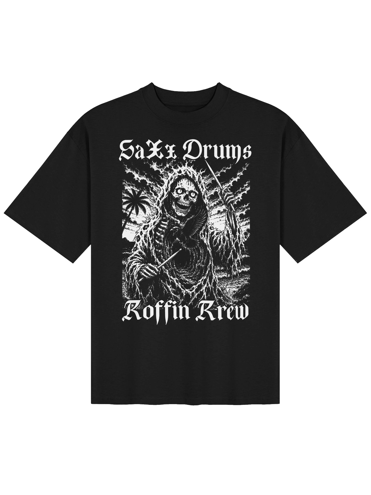 Grave Rhythm Oversized T - Shirt product image (1)