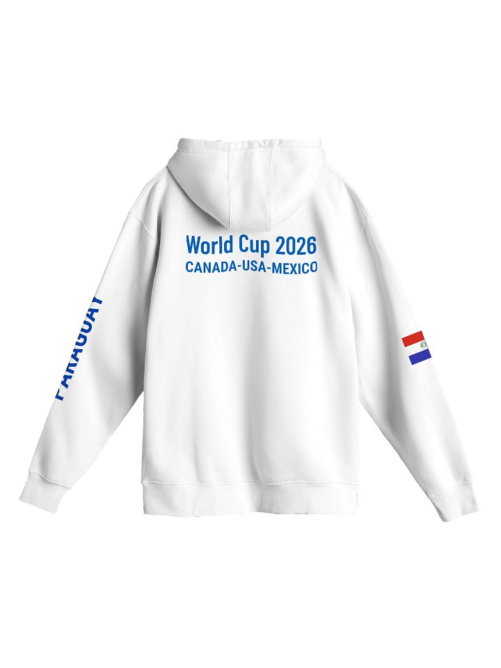 Paraguay 2026 World Cup Flag Hoodie - Premium Unisex Hoodie product image (11)