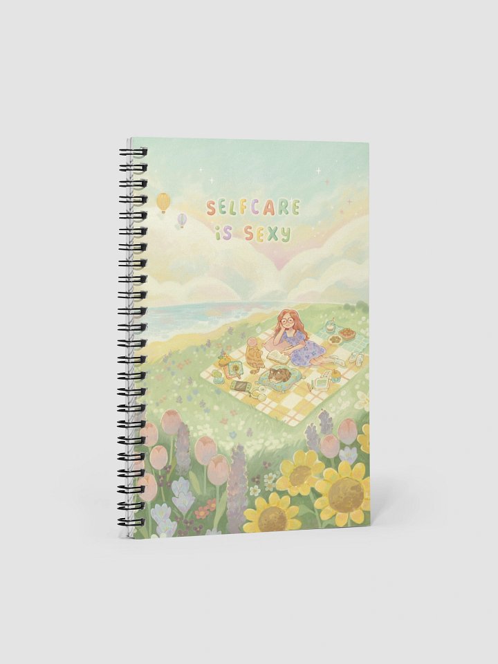 Selfcare Club | Spiral Notebook | Front and Back Print product image (1)
