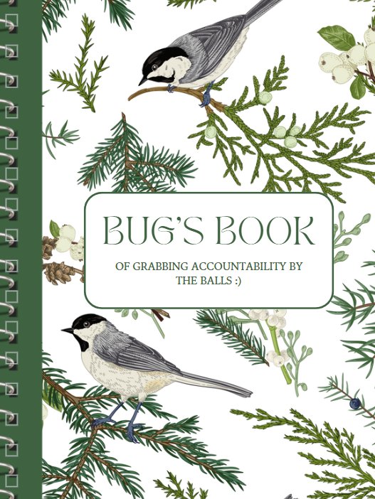 Bug's Accountability Journal product image (1)