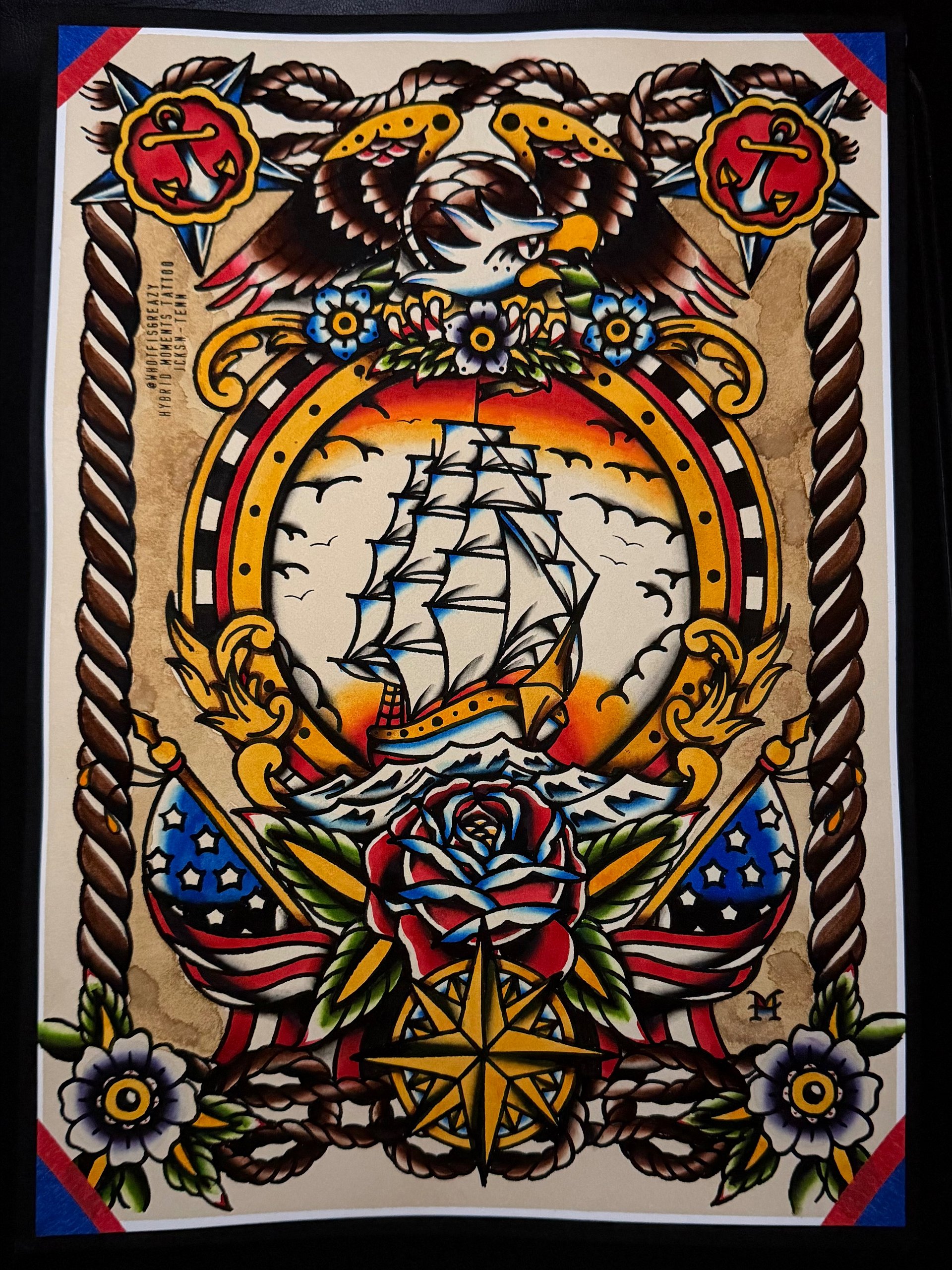 Sailor’s Glory - Original Painting (10”x14”) product image (1)