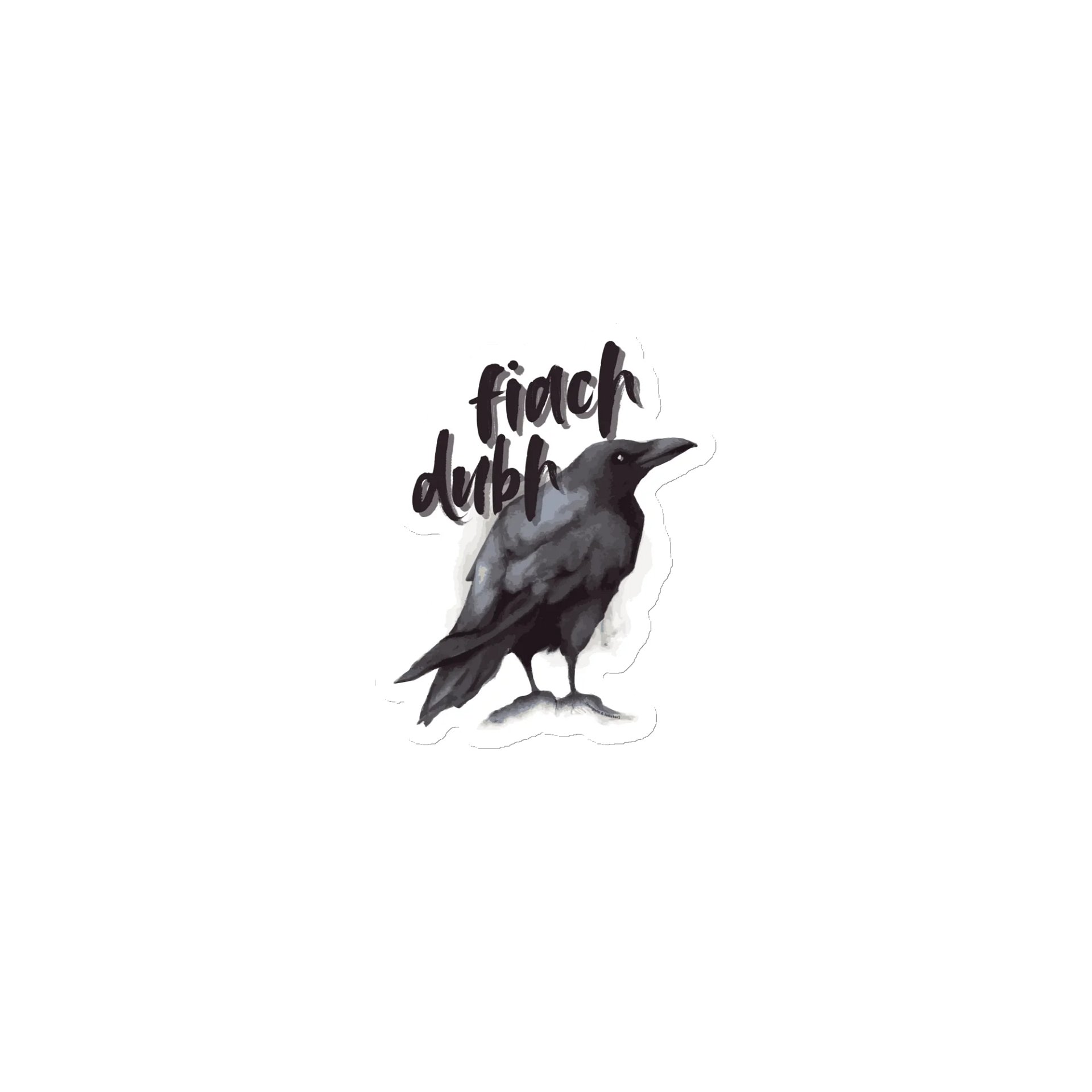 Fiach Dubh Raven Die-Cut Magnets product image (1)