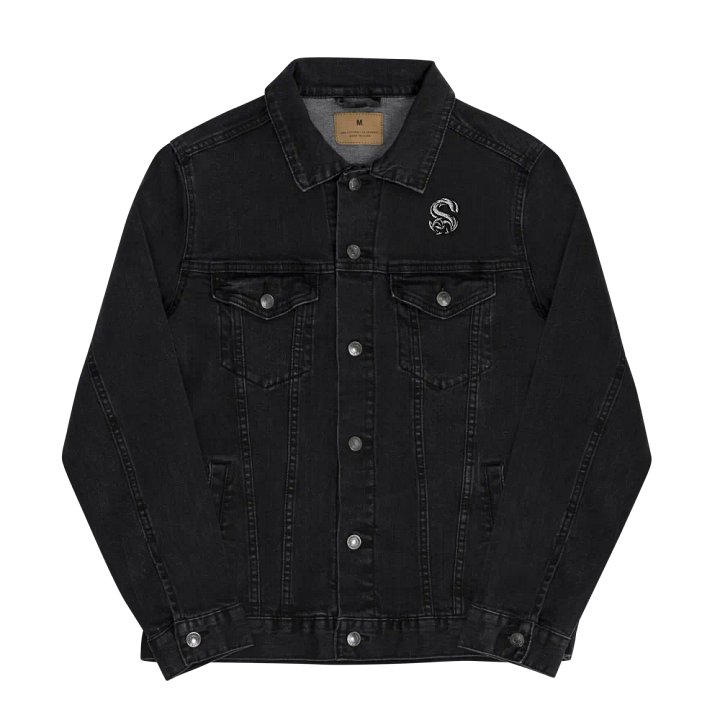 Skunk Graphic Denim Jacket product image (2)