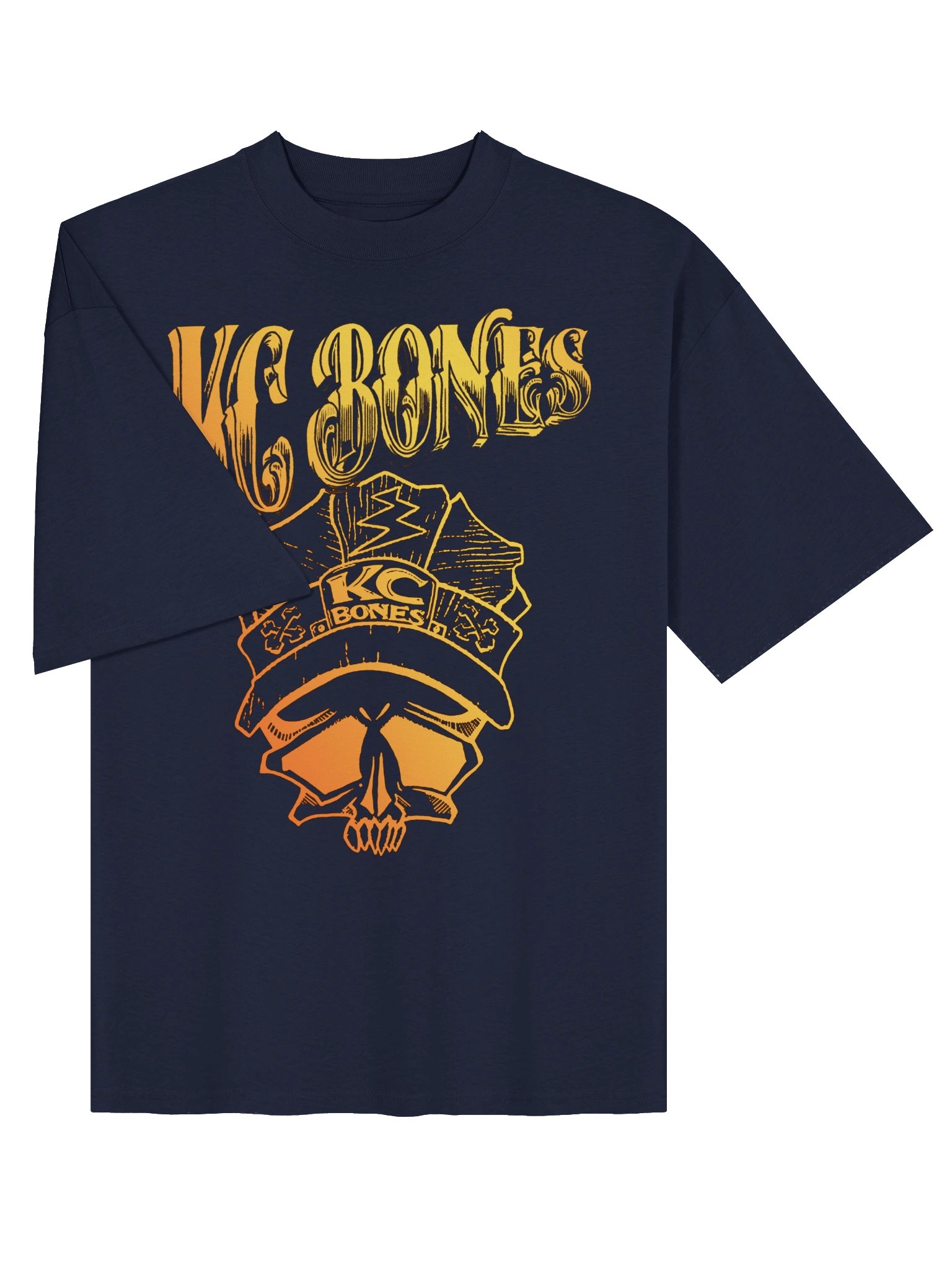 KC Bones Skeleton Graphic Oversized Tee product image (9)
