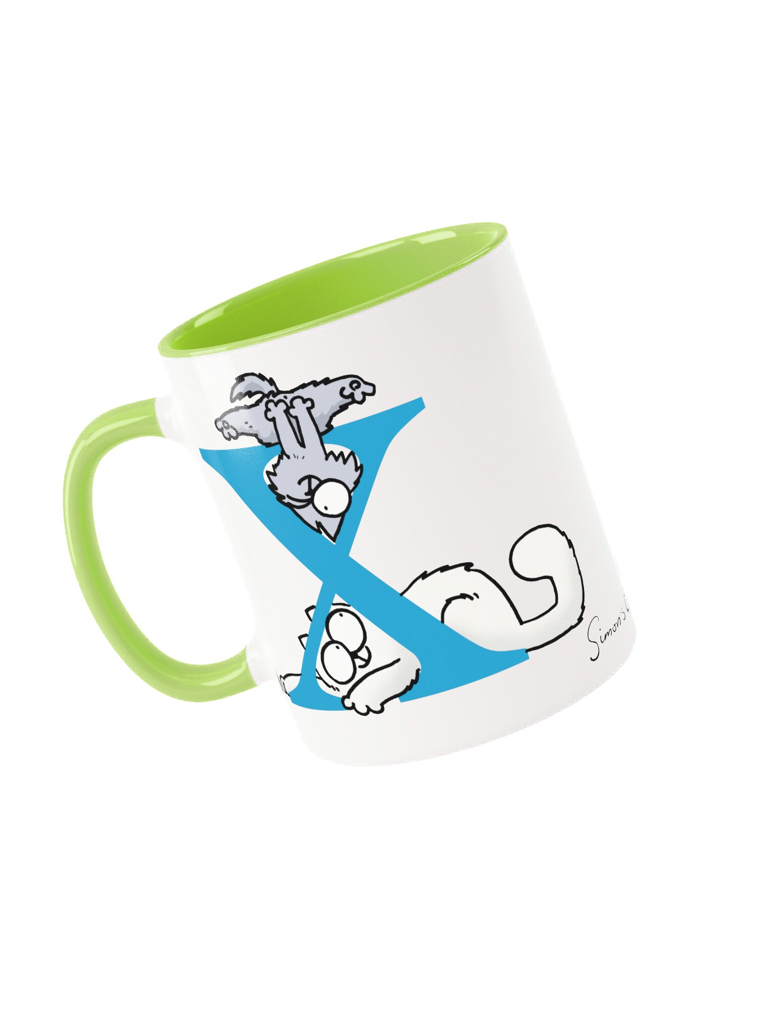 Cat Monogram Mug - X product image (3)