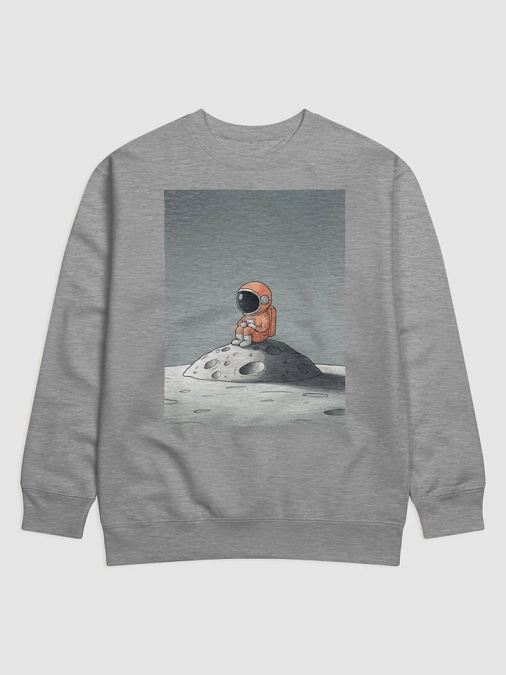 Astronaut Dreams – A sweatshirt featuring a cute astronaut on the moon product image (1)