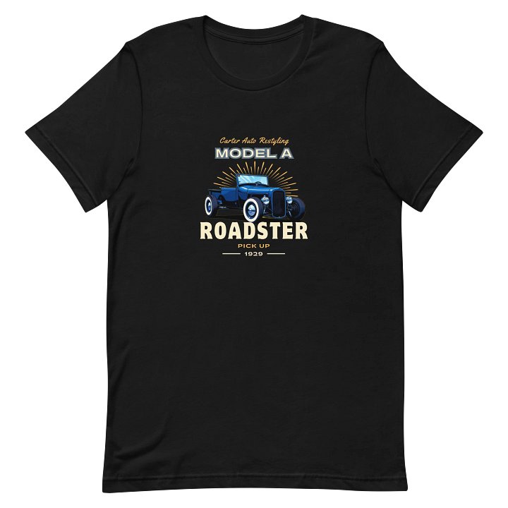 Model A hot rod T shirt product image (2)