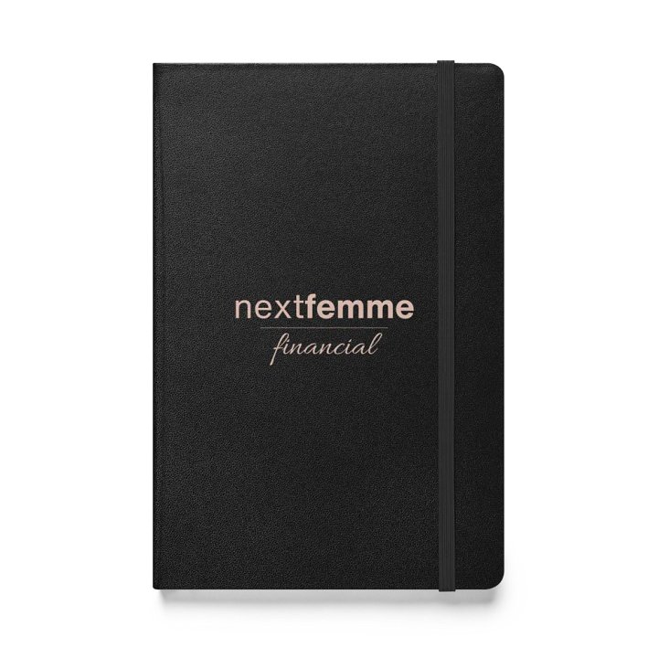 Next Femme Financial Hardcover Journal - Pink Logotype product image (1)