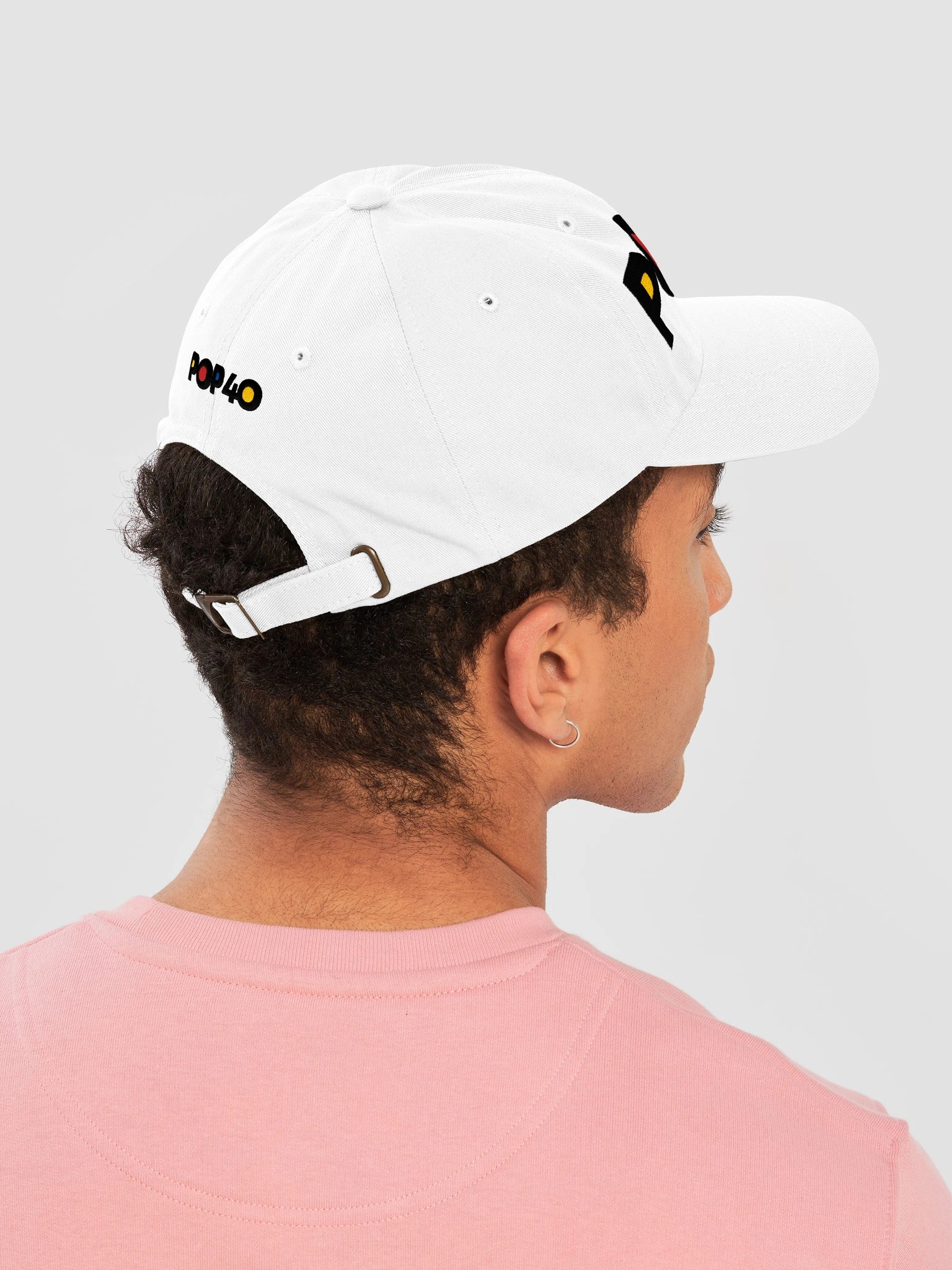 POP40 - Dad Hat (White) product image (8)