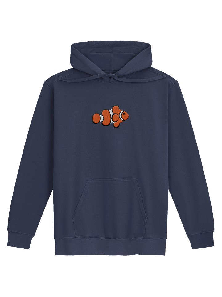 Clownfish Premium Hooded Sweatshirt (Embroidered) for Reef and Marine Aquarium Lovers product image (4)