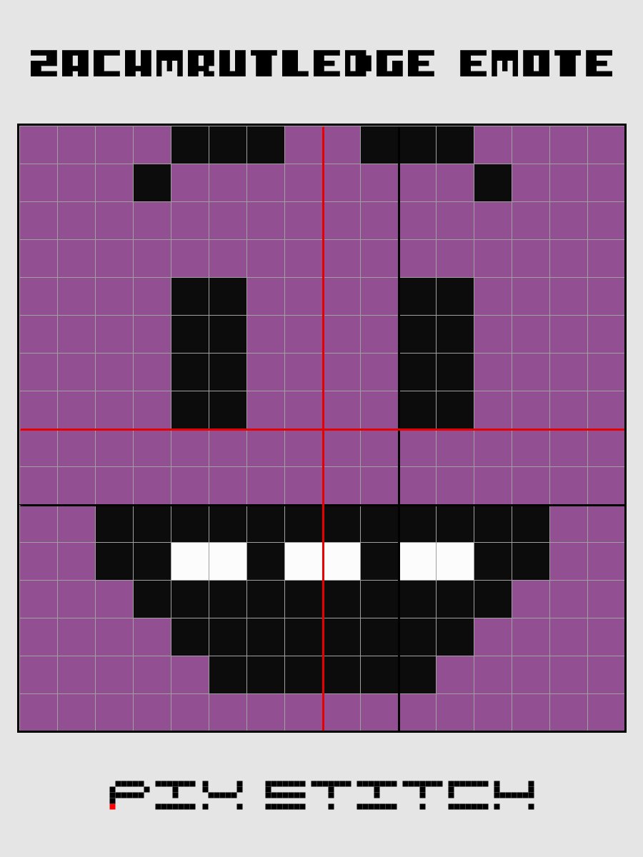 ZachMRutledge Emote Pixel Art product image (2)