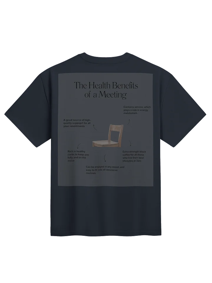 The Health Benefits of Meeting Tee product image (4)