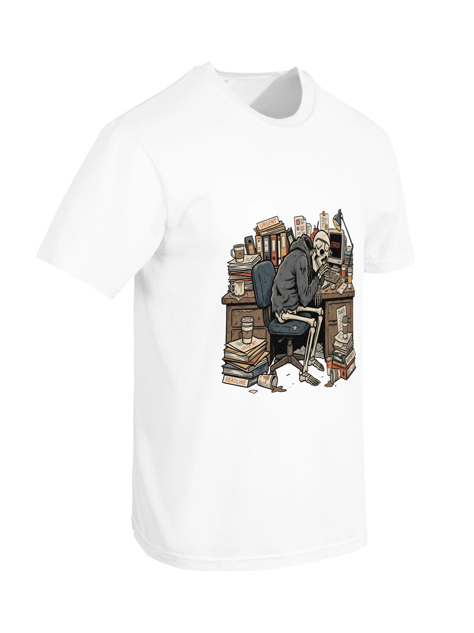 Working Overtime Skeleton Tee product image (6)