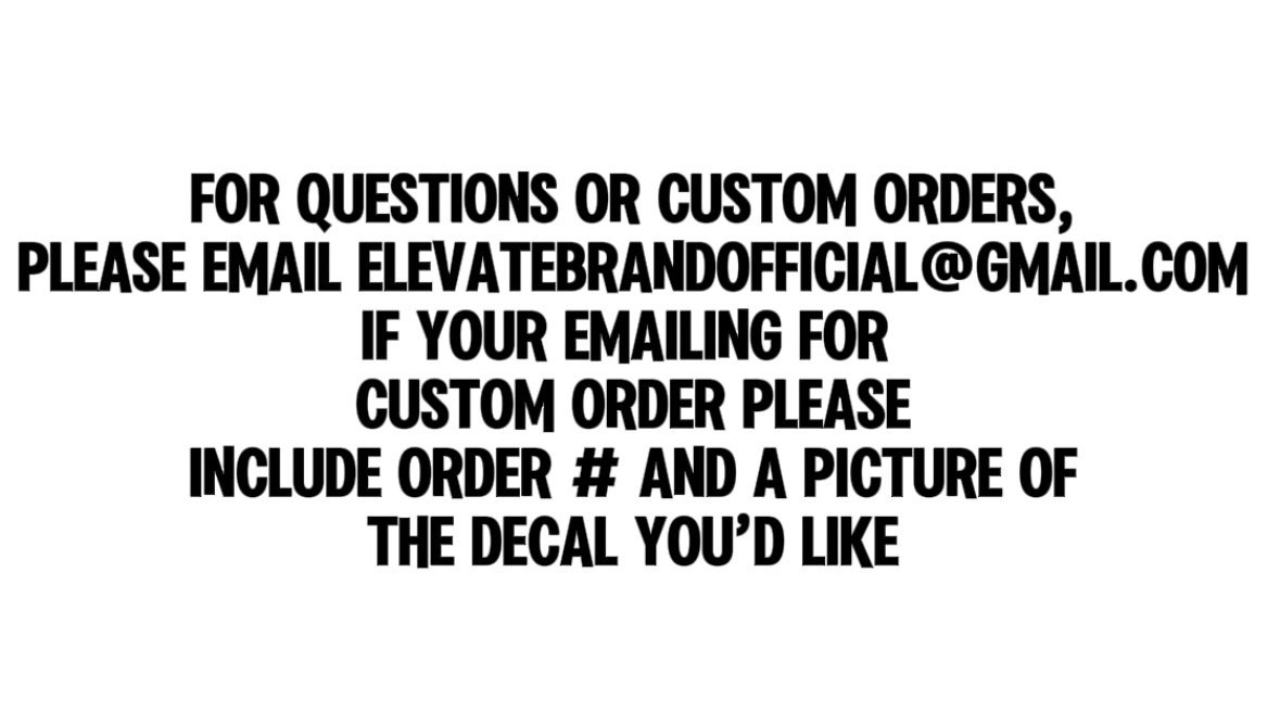 Custom Motocutz Plate Decal product image (3)