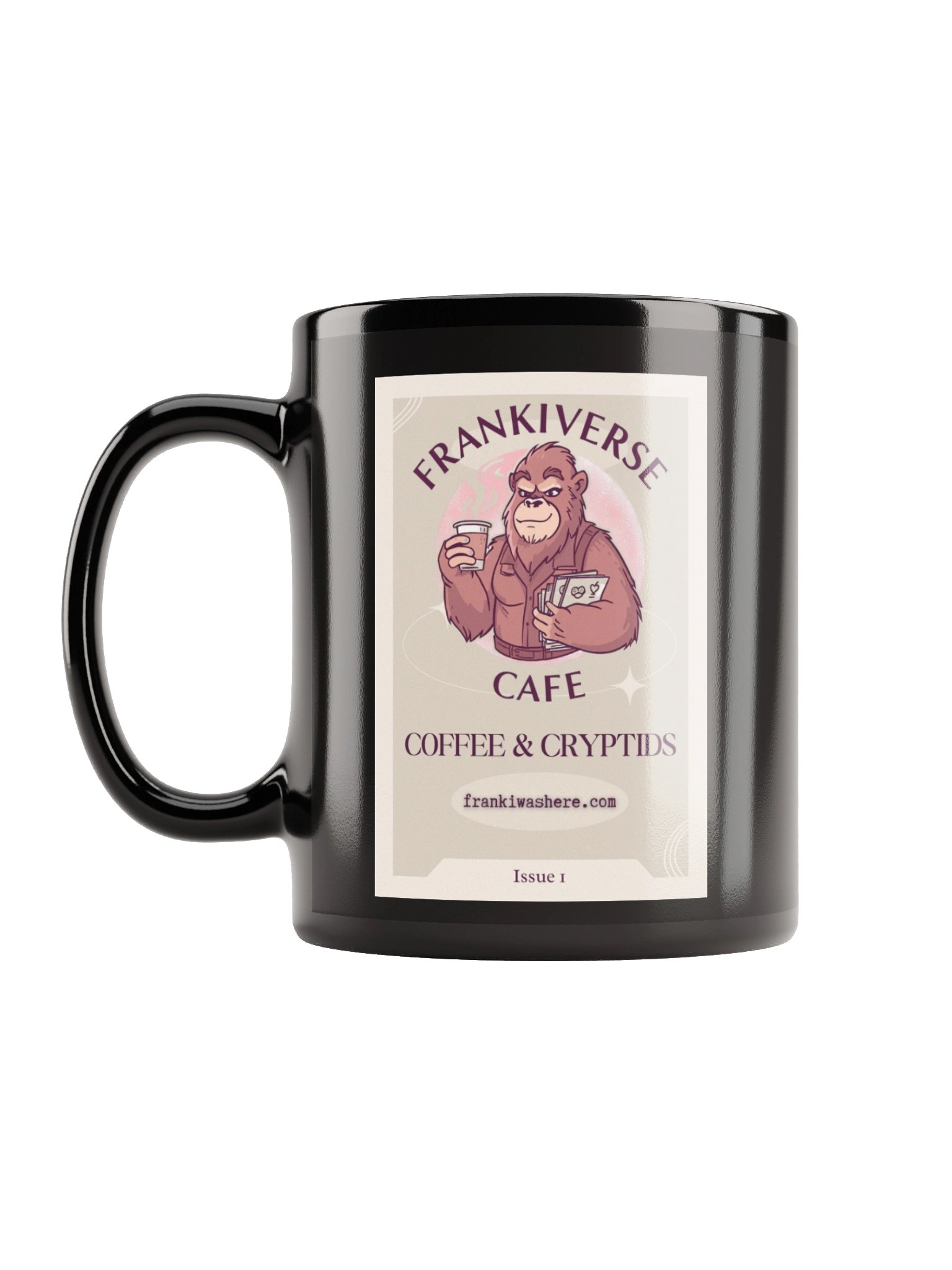 Coffee & Cryptids Mug | FrankiVerse Cafe Merch product image (11)