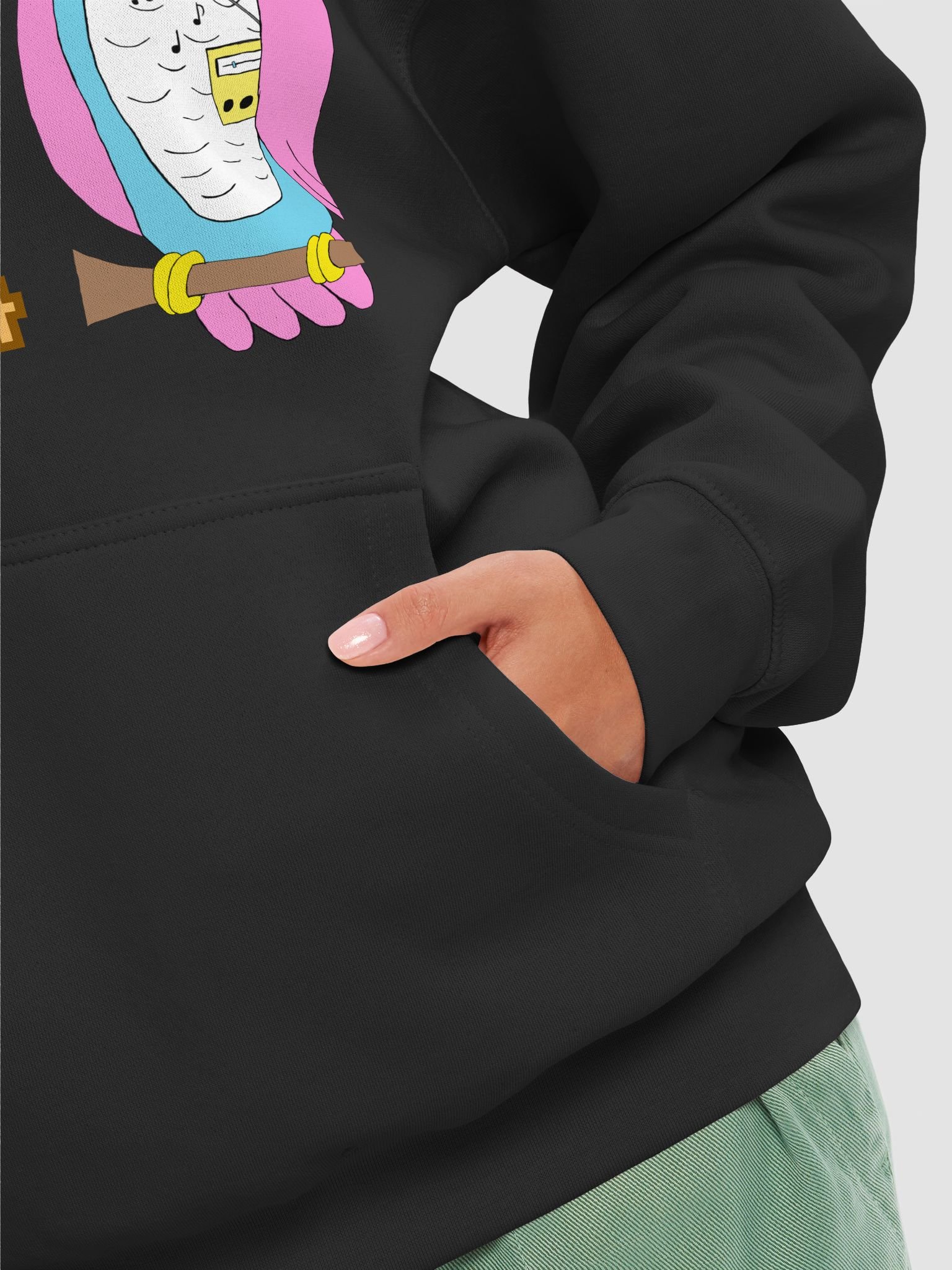 Reclaim the Owl Text hoodie product image (60)