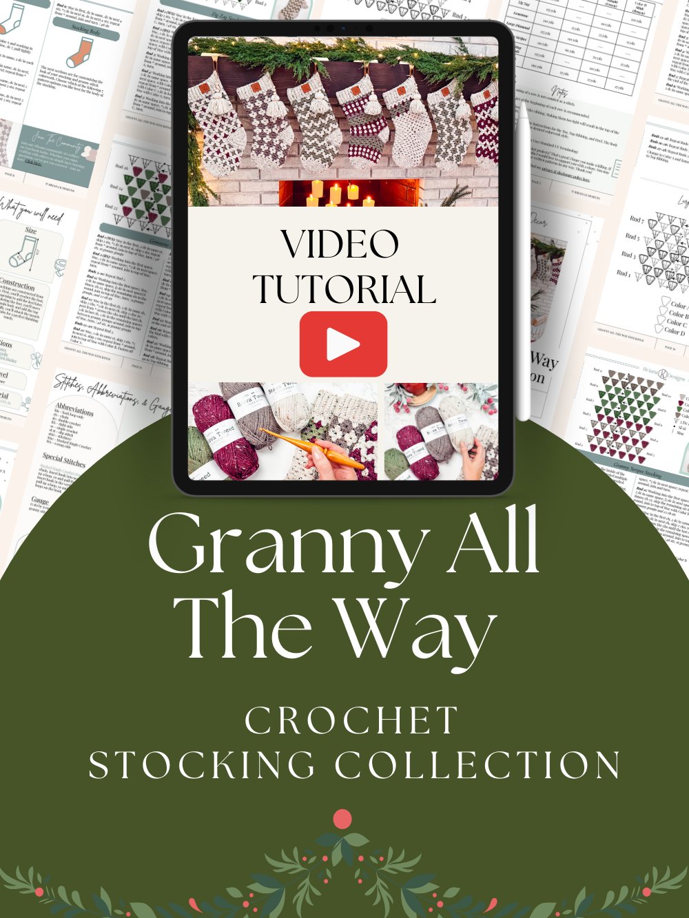 Granny All The Way Collection (Stockings + Ornaments) product image (1)