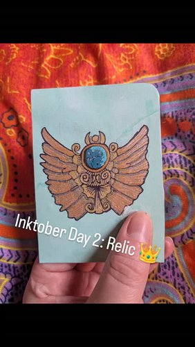 Inktober Day 2: Relic 👑
.
.
.
.
.
#inktober #inktober2026 #art #handmade #reelitfeelit
.
.
.
.
.
Inktober challenge, inktober...