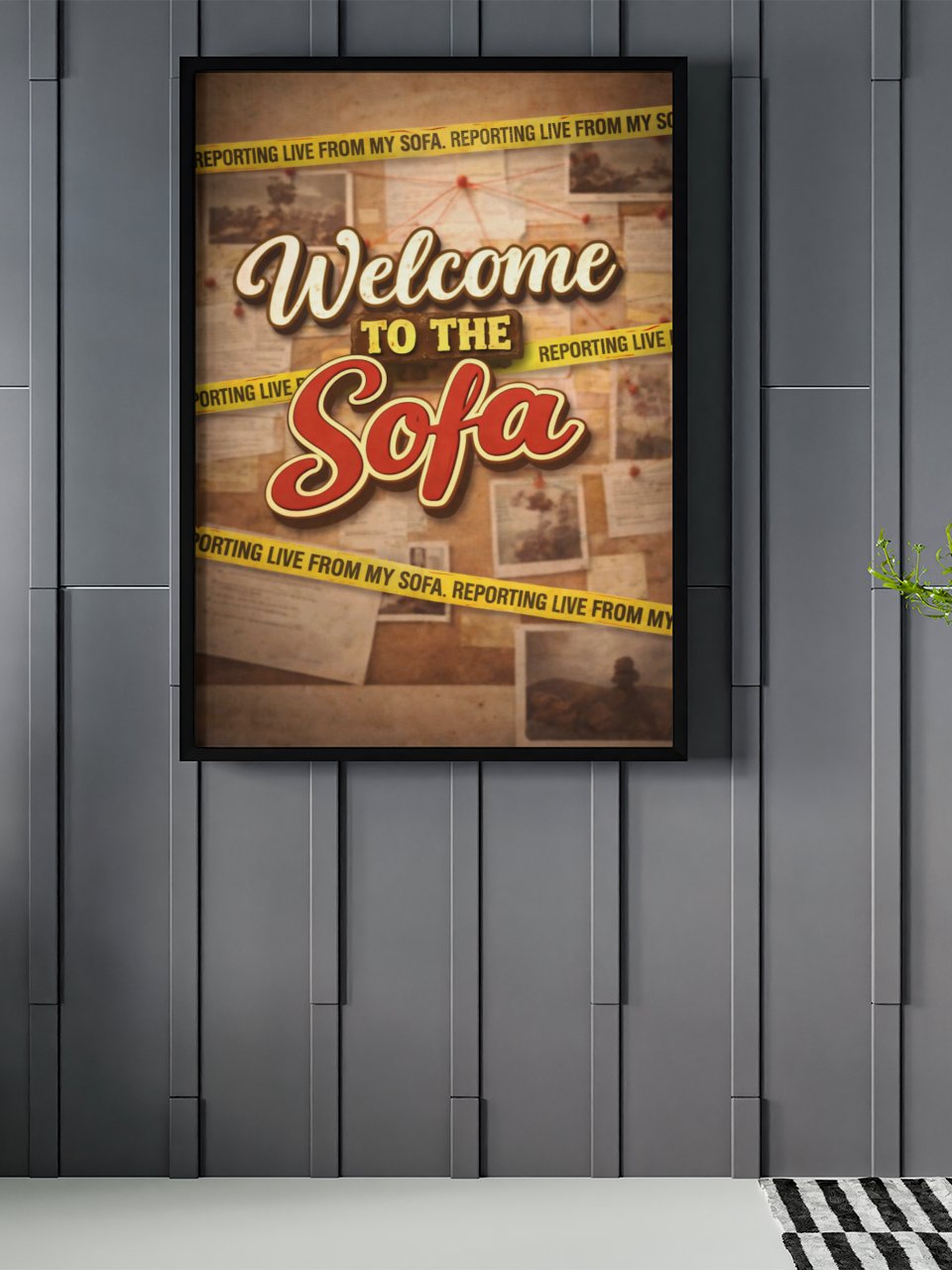 Welcome to the Sofa Poster product image (72)