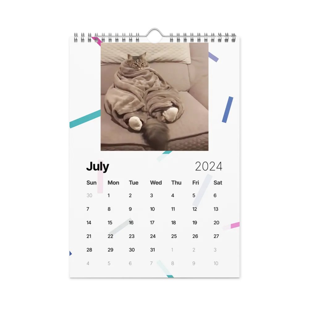Wall Calendar (2024): Meme Cats product image (10)