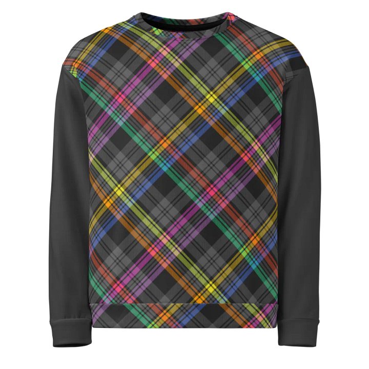 Colorful Tartan Sweater product image (1)