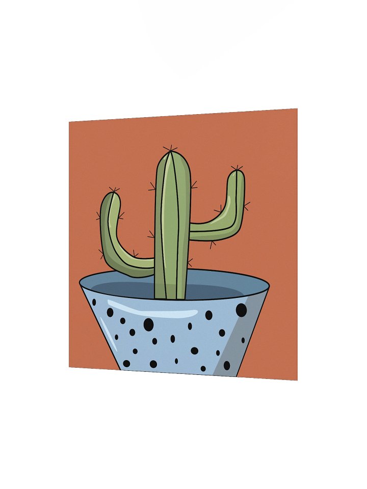 The Saguaro Design - "Free Hugs" Cactus Archival Poster product image (2)
