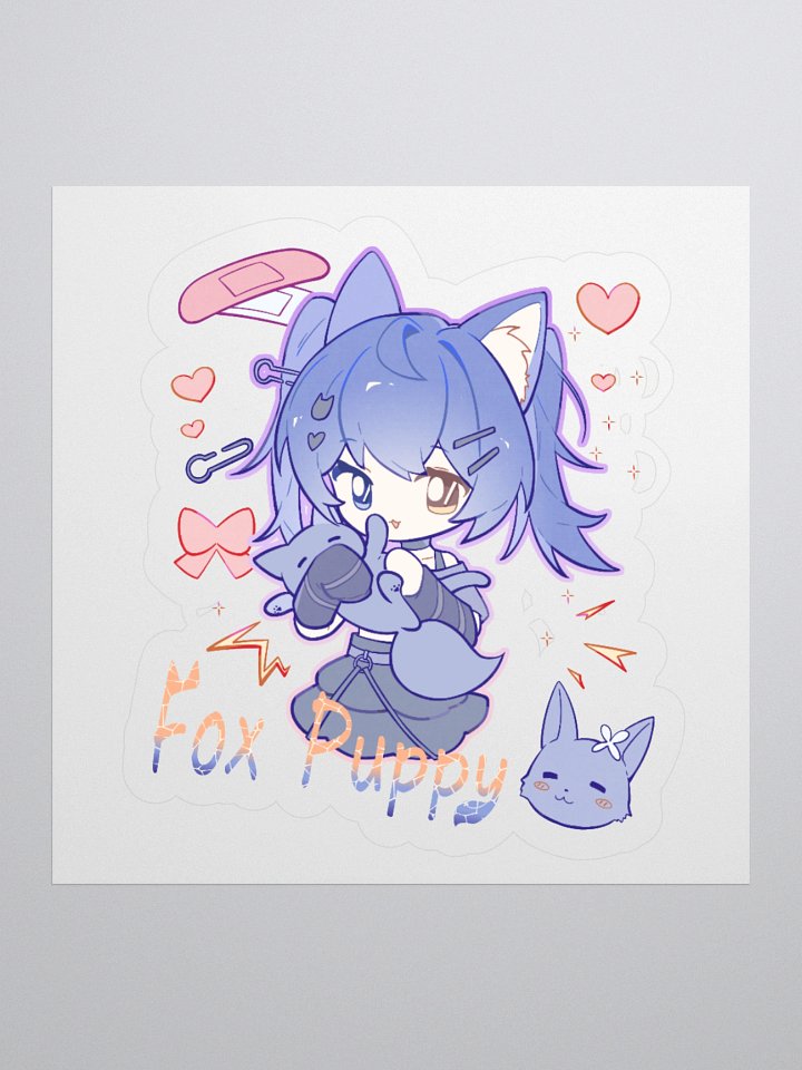 Fox Puppy Sticker product image (1)