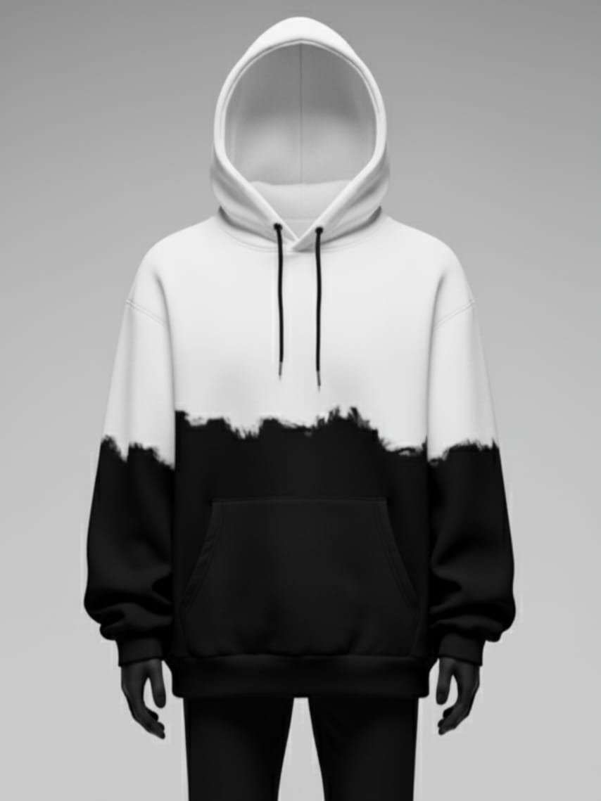 Yin Yang Oversized Hoodie 350 GSM Streetwear product image (2)