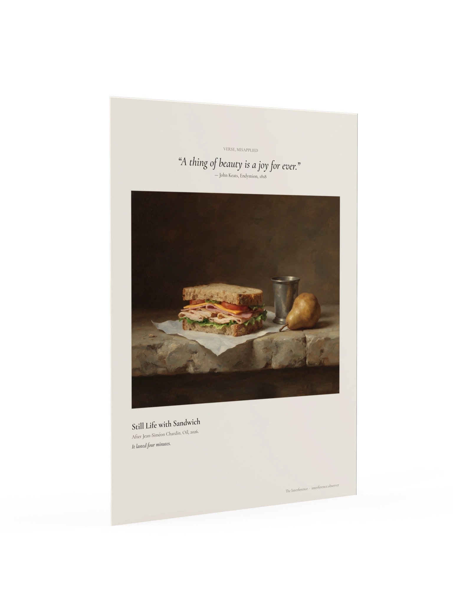 Still Life with Sandwich product image (3)